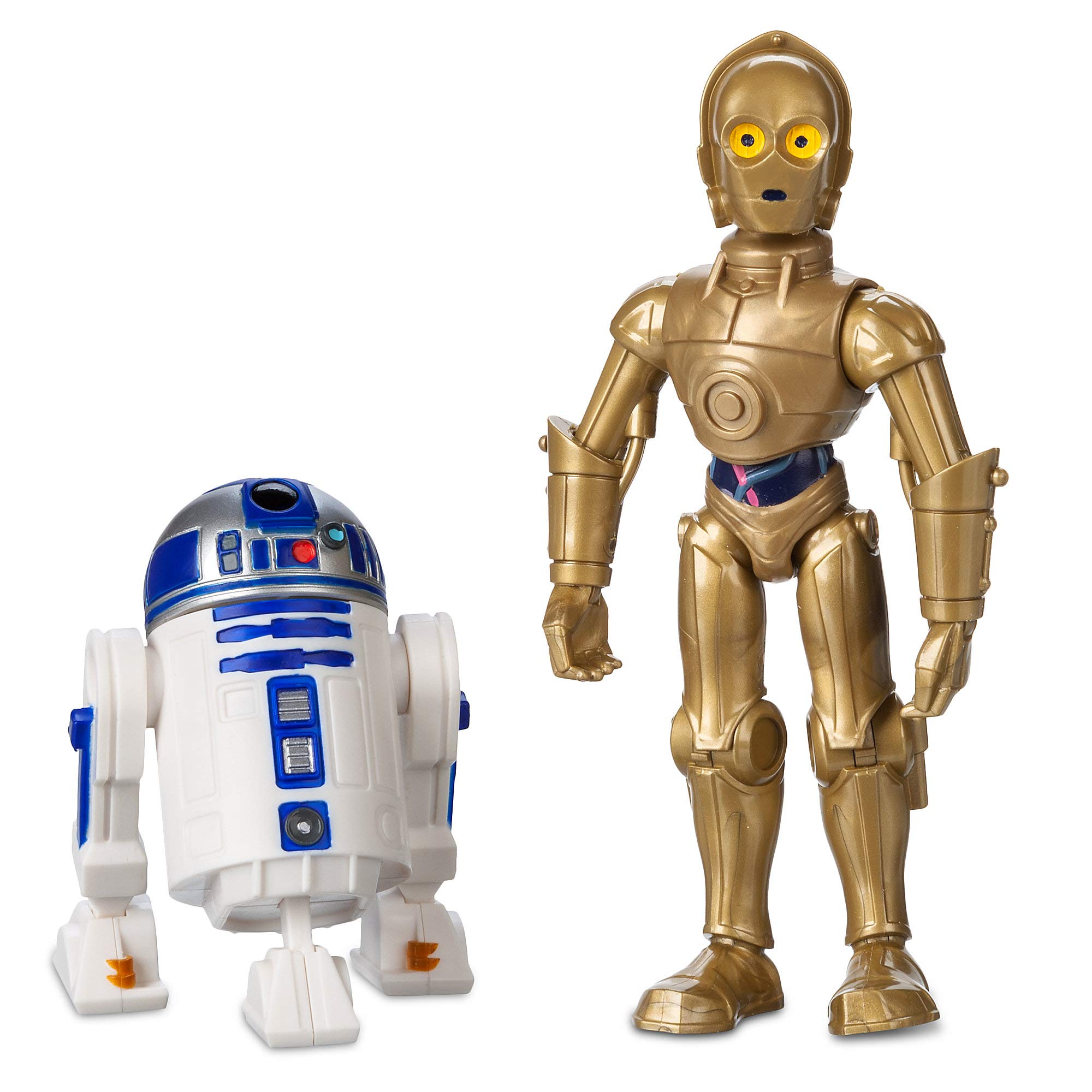 STAR WARS REVO C-3PO R2-D2等 figure フィギュア スター・ウォーズ C-3PO & R2-D2 クラシックエディション ライト